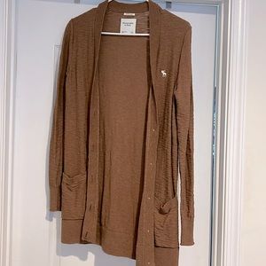 Abercrombie long sleeve cardigan
